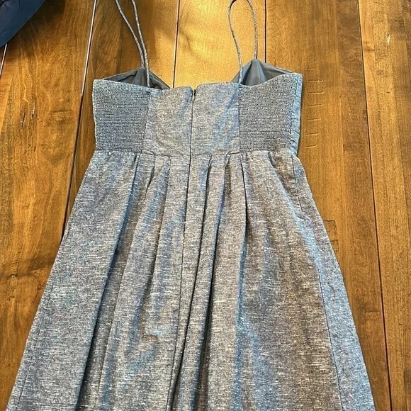 𝅺MADEWELL chambray size 0 dress - Picture 5 of 6